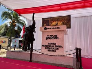BI Resmikan Tugu Rupiah Pertama di Perbatasan RI-Malaysia