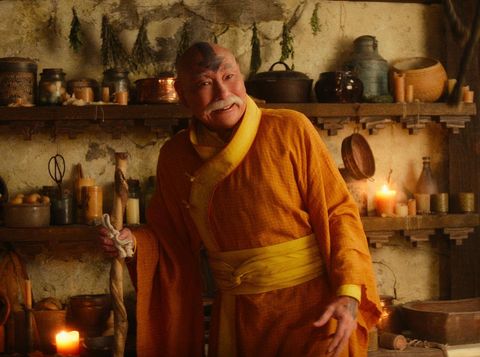 Avatar: The Last Airbender Avatar: The Last Airbender. Lim Kay Siu as Gyatso in season 1 of Avatar: The Last Airbender. Cr. Courtesy of Netflix © 2024