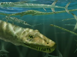 Ilmuwan Hasilkan Gambaran Utuh Dinosaurus Laut China dari 240 Juta Tahun Lalu