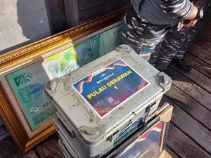 Berlayar 16 Jam, BI Bawa Duit Rp 1,07 M ke Pulau Derawan