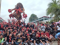 Angkat Tema Aji Cakragni, Ogoh-Ogoh Perwakilan Subamia Juara 1 di Tabanan