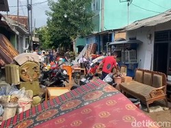 Tak Hanya Bandar Lampung, Banjir Juga Rendam Wilayah Lampung Selatan