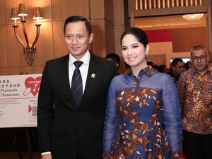 Gaya Chic Annisa Yudhoyono, Perdana Temani Suami Tugas Jadi Menteri ATR/BPN