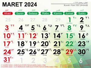 Jadwal Libur Awal Puasa Ramadhan 2024, Cek Ketentuannya di Sini! Jadwal Libur Awal Puasa Ramadhan 2024, Cek Ketentuannya di Sini!