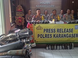 Polres Karangasem Sita 277 Knalpot Brong dari Pelajar hingga Sopir Truk