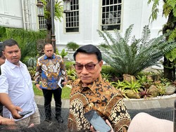 Moeldoko Buka Suara soal Salaman dengan AHY di Istana, Ada Ngobrol?