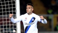 Lautaro Martinez. Sejak membantu Inter Milan ke final Liga Champions musim lalu, Lautaro kian mengukuhkan diri sebagai salah satu pemain depan top dunia. PSG pun telah melirik. Foto: Getty Images/Maurizio Lagana