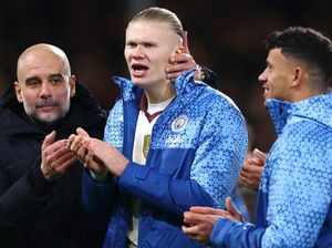 Erling Haaland Dekati Rekor Eric Cantona di Derby Manchester