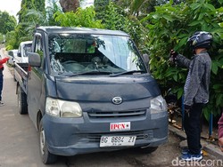 Sopir Pikap di Palembang Tewas Saat Menyetir, Sempat Tabrak Mobil Lain
