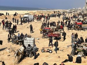 112 Orang Tewas Akibat Israel Tembaki Warga Gaza yang Serbu Truk Bantuan