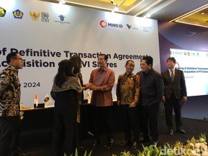 Kuasai Saham Vale, MIND ID Gelontorkan Rp 4,6 T Kuasai Saham Vale, MIND ID Gelontorkan Rp 4,6 T