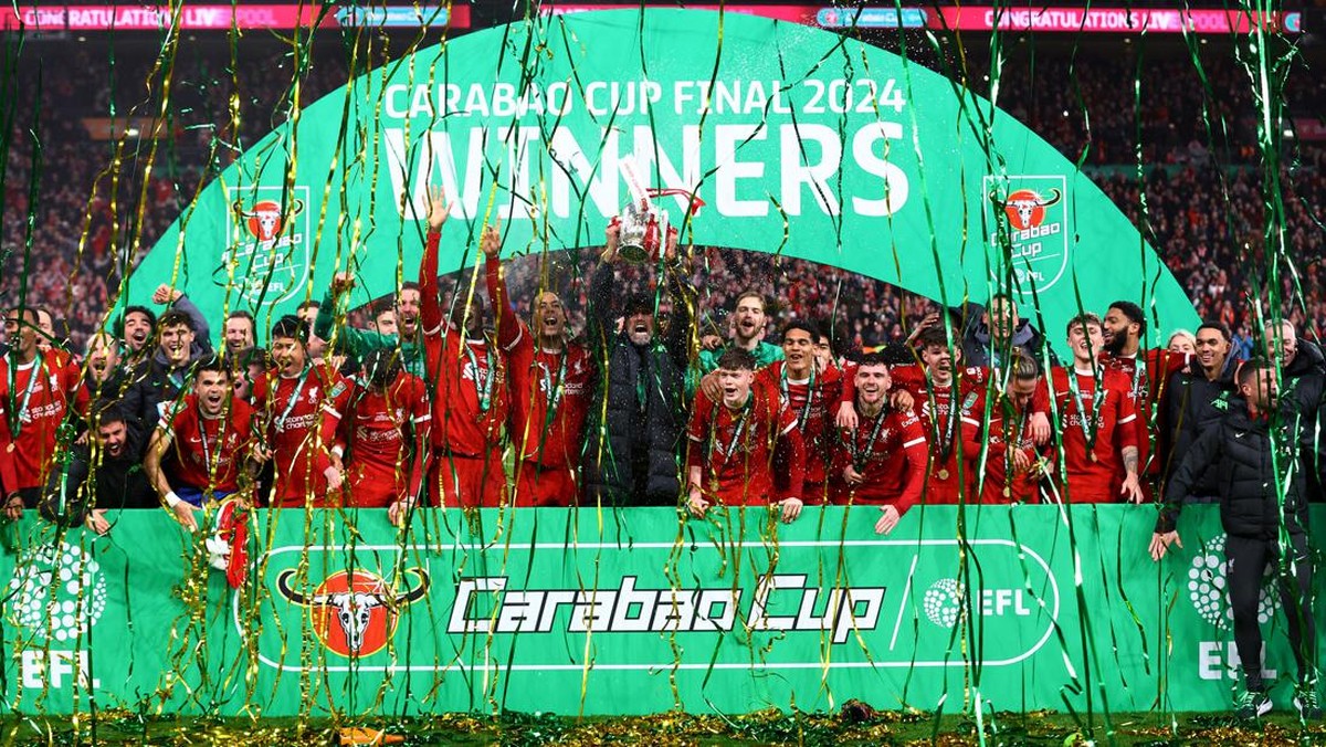 Liverpool juara Carabao Cup (Foto: Action Images via Reuters/Matthew Childs)