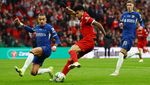 Potret Euforia Liverpool Juara Carabao Cup