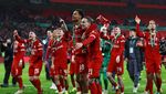 Potret Euforia Liverpool Juara Carabao Cup