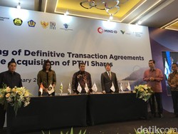 Erick Thohir Senang MIND ID Akhirnya Kuasai Saham Vale