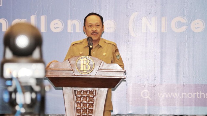Foto: Sekretaris Daerah Provinsi Sumatera Utara (Sumut) Arief S Trinugroho membuka Rapat Koordinasi North Sumatera Invest dan Launching NSI Investment Challenge (NIce) 2024 (Dok. Diskominfo Sumut)