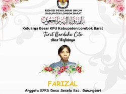 Diduga Kelelahan-Menolak Berobat, Anggota KPPS di Lombok Barat Meninggal