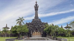 Potret Bajra Sandhi, Genta Raksasa Ikon Heroisme Perjuangan Rakyat Bali