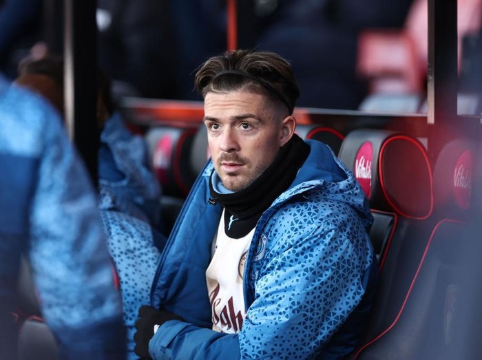 BOURNEMOUTH, ENGLAND - FEBRUARY 24: Jack Grealish of Manchester City during the Premier League match between AFC Bournemouth and Manchester City at Vitality Stadium on February 24, 2024 in Bournemouth, England. (Photo by Jacques Feeney/Offside/Offside via Getty Images)