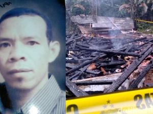 Jeritan Pilu Iis Tewas Terbakar Saat Disekap Suami yang Mau Bunuh Diri