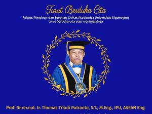 Kabar Duka, Guru Besar Geologi Undip Thomas Triadi Putranto Meninggal Dunia
