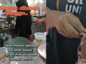 Kacau! Wanita Ini Diduga Sering Curi Nasi Bungkus di Warung Kacau! Wanita Ini Diduga Sering Curi Nasi Bungkus di Warung