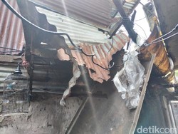 Rumah di Jakpus Terbakar, Diduga Dipicu Anak Main Korek Api