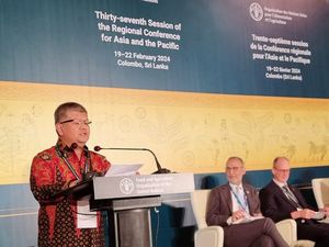 Di Konferensi Regional FAO, RI Beberkan Upaya Dorong Penyelamatan Pangan Di Konferensi Regional FAO, RI Beberkan Upaya Dorong Penyelamatan Pangan