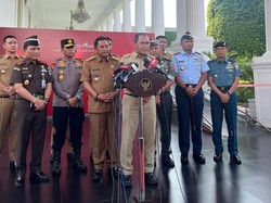 Jokowi Ratas Bareng Forkopimda Sulsel, Bahas Tol Lingkar Mamminasata-Stadion