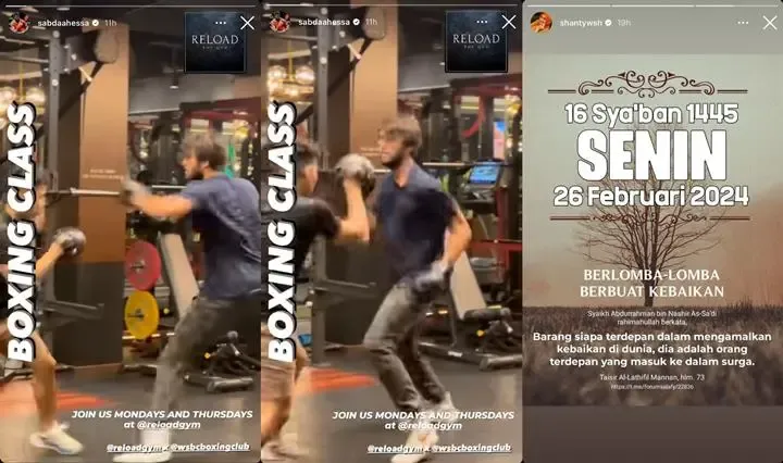 Unggahan Sabda Ahessa dan Shanty Widhiyanti.