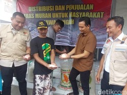Satgas Pangan Polda Jateng Salurkan 25 Ton Beras, Segini Harga-Batas Belinya