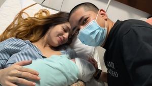 8 Momen Sheila Marcia Lahiran Anak ke-5 Secara Normal, Penuh Perjuangan