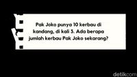 Tak Harus Jenius untuk Jawab Teka-teki Ini, Benar Semua Malah Mencurigakan!