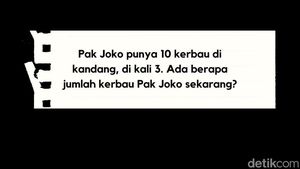 Tak Harus Jenius untuk Jawab Teka-teki Ini, Benar Semua Malah Mencurigakan!