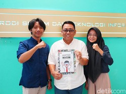 Top! Poster Afirmasi Masyarakat 5.0 Buatan Mahasiswa Surabaya Juara Nasional