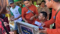 Warga Berau Happy, Tukar Uang Lusuh Rp 1,3 Juta Jadi Baru