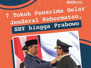 Infografis: 7 Tokoh Penerima Gelar Jenderal Kehormatan