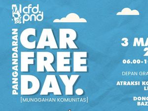 Dear Wargi Pangandaran, Ada Car Free Day Awal Maret 2024