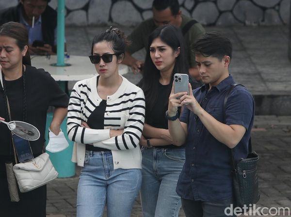 Ekspresi Tamara Tyasmara saat Rekonstruksi Kematian Dante