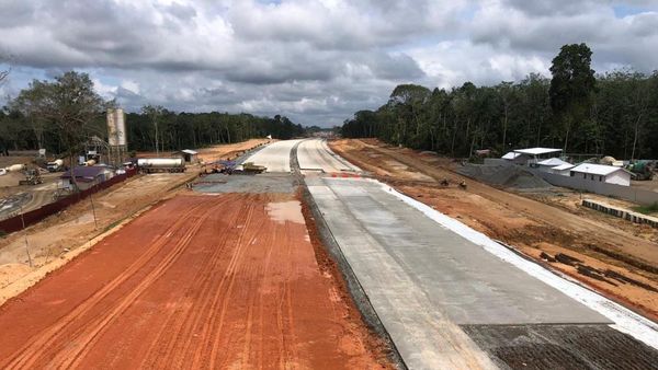 Intip Pembangunan Tol Pertama di Jambi