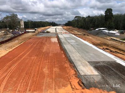 Intip Pembangunan Tol Pertama di Jambi