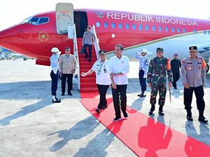 Jokowi Bertolak ke Kalimantan Timur, Didampingi Zulhas-Wiranto