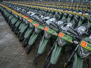 Ketangguhan Motor Trail Listrik Lokal buat TNI-Polri, Bisa Lari 98 Km/jam