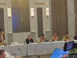 Di Hadapan Anggota OECD, Airlangga Banggakan Quick Count Pemilu RI Di Hadapan Anggota OECD, Airlangga Banggakan Quick Count Pemilu RI