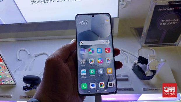 Redmi Note 13 Series Peluncuran Redmi Note 13 Series. CNN Indonesia/Damar Iradat