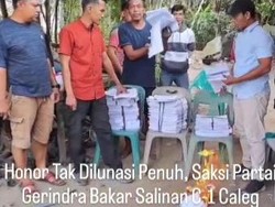 Heboh Saksi Gerindra di Langkat Bakar Salinan C Hasil gegara Gaji Tak Dilunasi