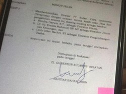 Perlawanan Eks Dirut Perseroda Sulsel Tak Terima Dipecat Pj Gubernur