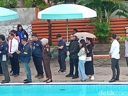 Tamara Tyasmara Saksikan Rekonstruksi Tewasnya Dante di Kolam Renang