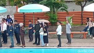 Tamara Tyasmara Tegar Lihat Rekonstruksi Kematian Dante di Kolam Renang