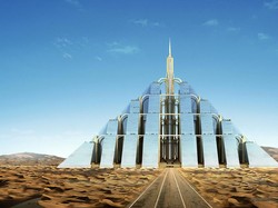 Dubai Bangun Piramid Terbesar di Dunia, Bisa Dihuni Satu Juta Orang